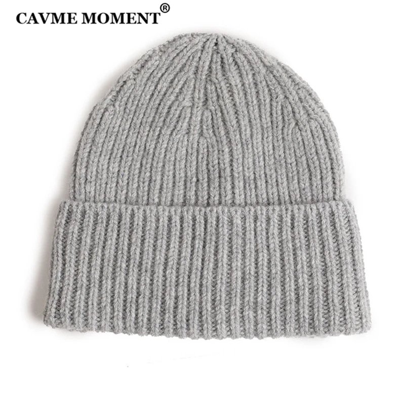 CAVME, шерстяные шапки бини, шапки, унисекс, Повседневные шапки, одноцветные, для женщин, мужчин, зимние шапки для девушек, 99% Натуральная шерсть