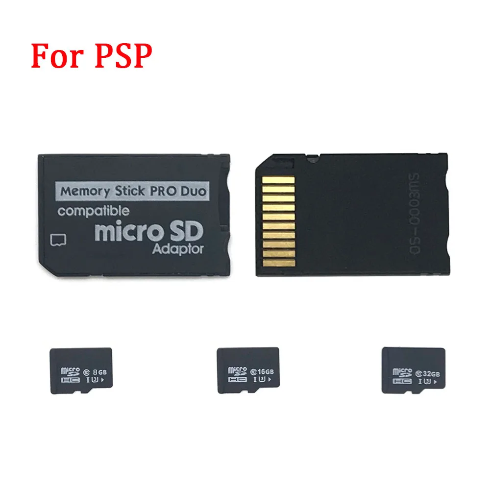 

Новая карта Micro SD SDHC TF для карт памяти MS Pro Duo адаптер PSP преобразователь карты для PSP Memory Stick PRO Duo адаптер с 8G TF картой