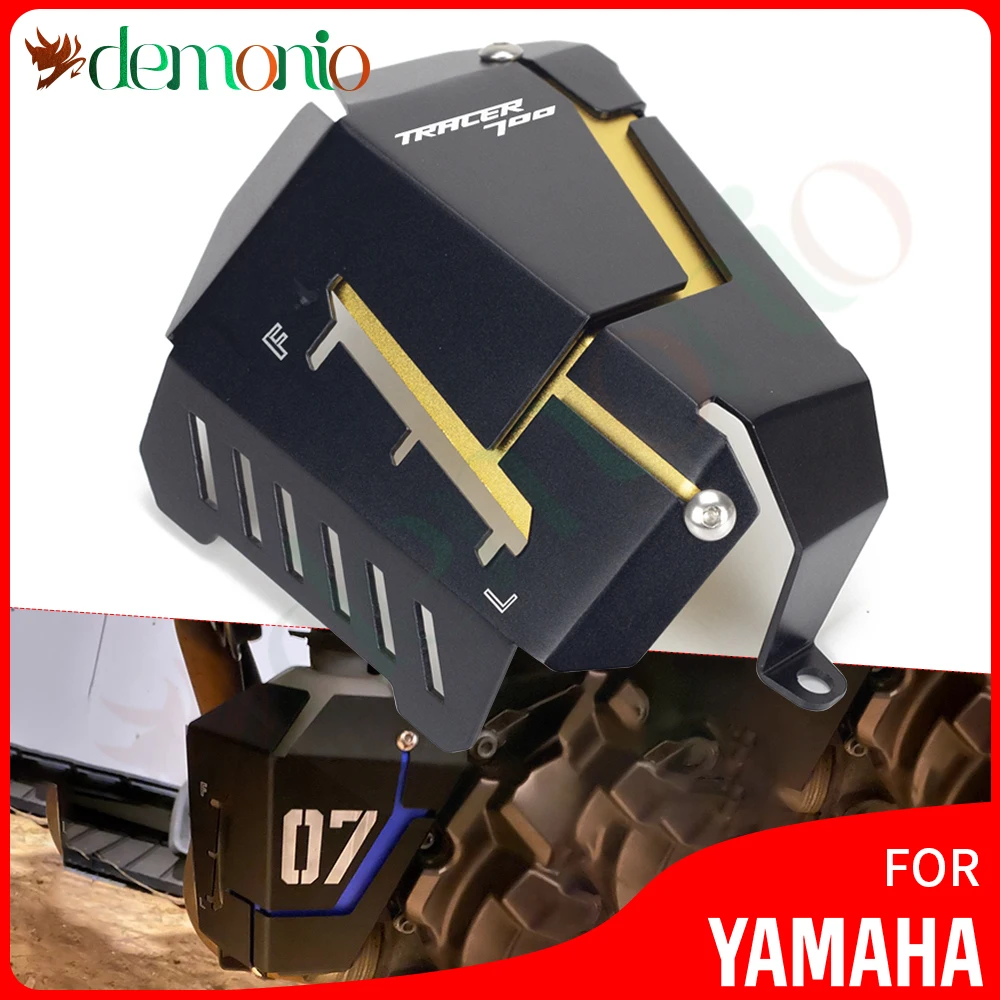 

Tracer700 Coolant Recovery Tank Shielding Cover For Yamaha Tracer 700 / GT 2014 2015 2016 2017 2018 2019 2020 2021 TRACER 700GT