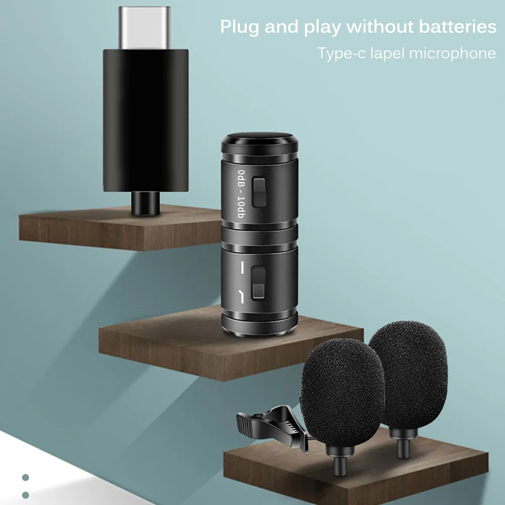 

Нагрудный микрофон с шумоподавлением, многонаправленный микрофон с простой клипсой на системе, идеально подходит для записи интервью, виде...