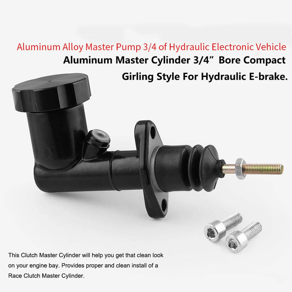 Алюминиевый компактный главный цилиндр сцепления с резьбой в сборке автомобиля