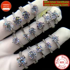 Кольцо женское из серебра 925 пробы, с золотом 18 карат и бриллиантами