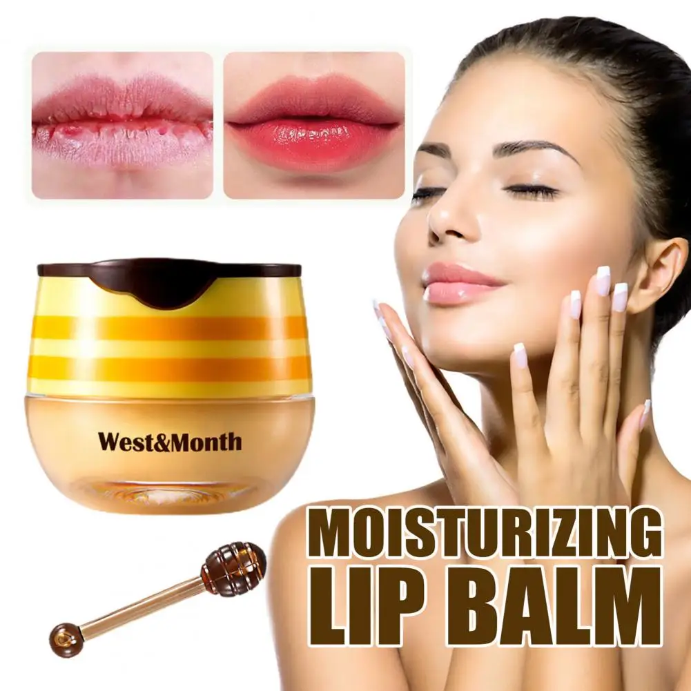 5 г функциональный увлажняющий бальзам для губ с Пчелкой медовый горшок