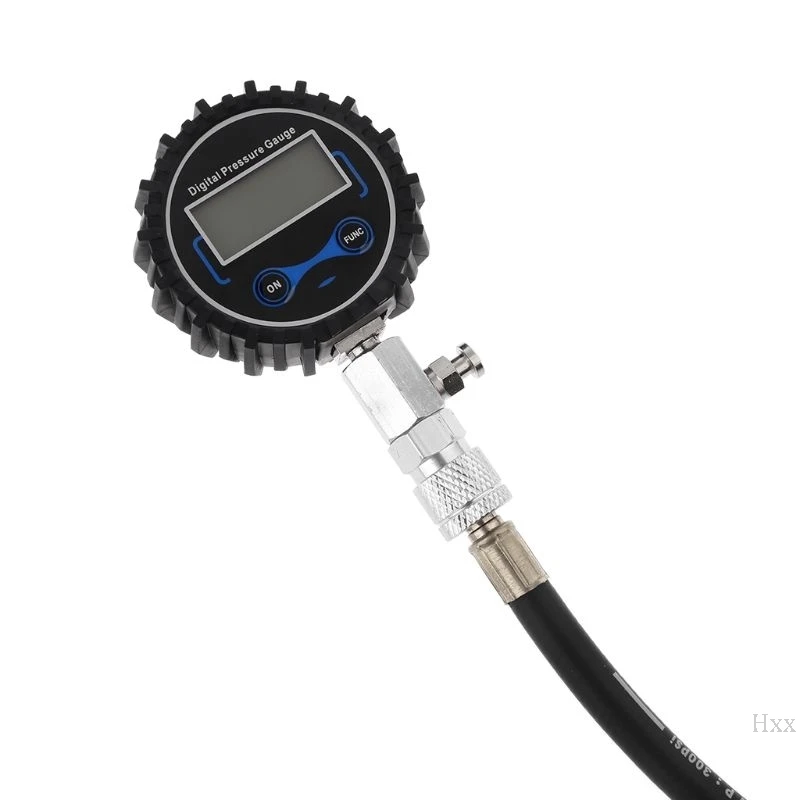 New Digital Gas Engine Cylinder Compression Tester Tool Kit Car Motorcycle Pressure Gauge with Adapter | Инструменты