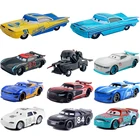 Disney Pixar Racing 3 2 Новинка Молния Маккуин Джексон шторм дымчатый литой металлический игрушечный автомобиль модель для мальчика на день рождения Рождественский подарок игрушка