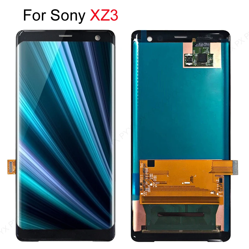 Бесплатная наклейка Оригинальный ЖК дисплей для Sony xperia XZ3 сенсорный экран