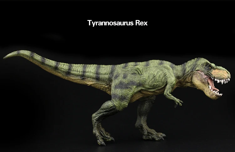 Оригинальные Динозавры юрского периода Indominus rex Spinosaurus raptor модель трицератопса коллекционные вещи Детские обучающие игрушки для детей подарок - Цвет: Tyrannosaurus Rex