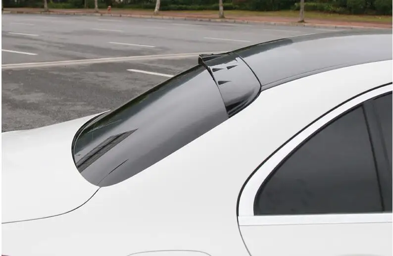 For Benz W205 Roof Spoiler ABS Material Car Rear Wing Primer Color C180 C200 C260 2015+ | Автомобили и мотоциклы