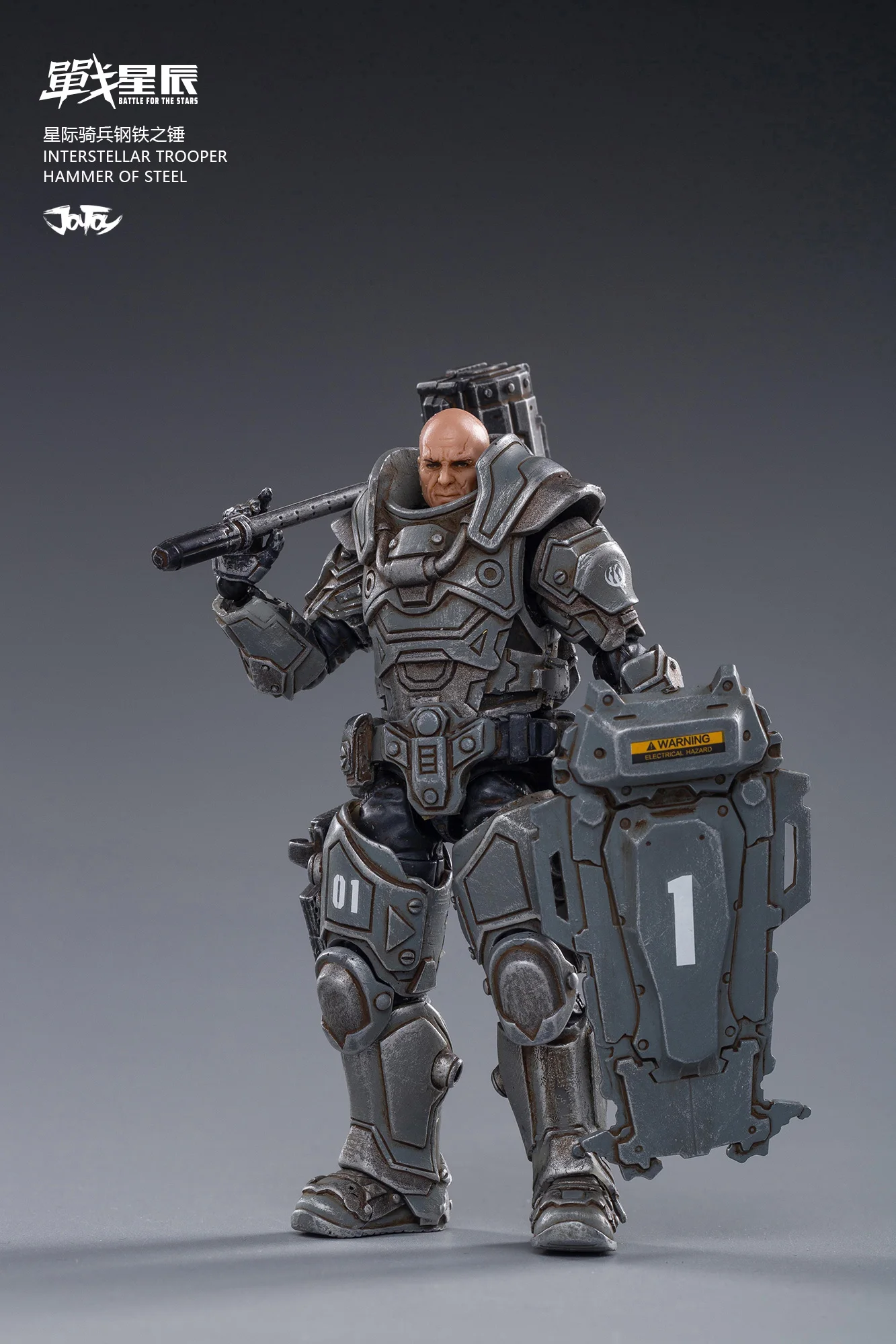 Boneco de Ação Figura de Ação Martelo de Aço Coleção de Bonecos Brinquedo para Presente Joytoy Tamanhos Interstellar Soldador Anime 1 - 18 3 14 Figuras de ação
