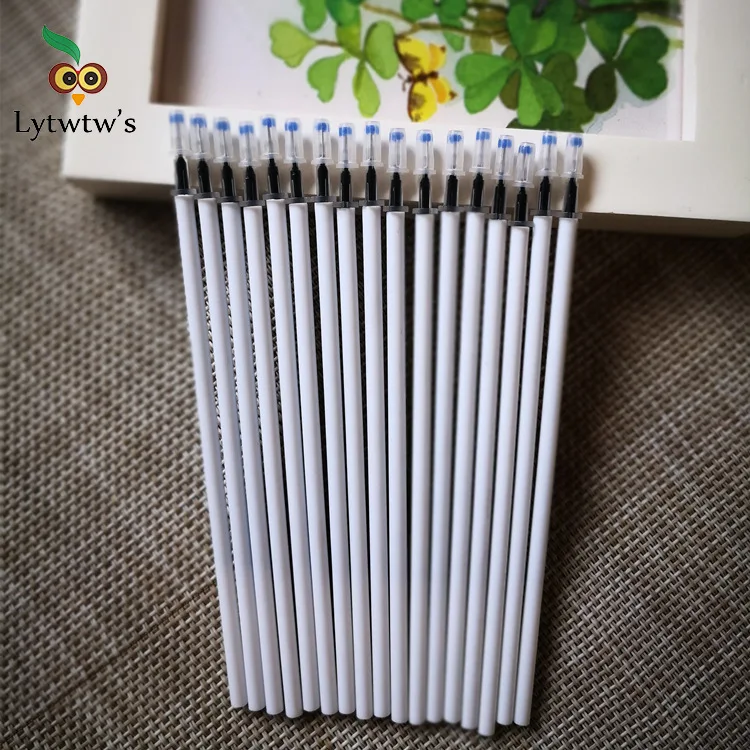 Гелевая ручка 0 5 мм шт./компл. стержни для подписи черные чернила офисные школьные