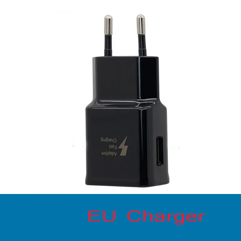Оригинальный samsung Адаптивное быстрое зарядное устройство QC3.0 USB настенный
