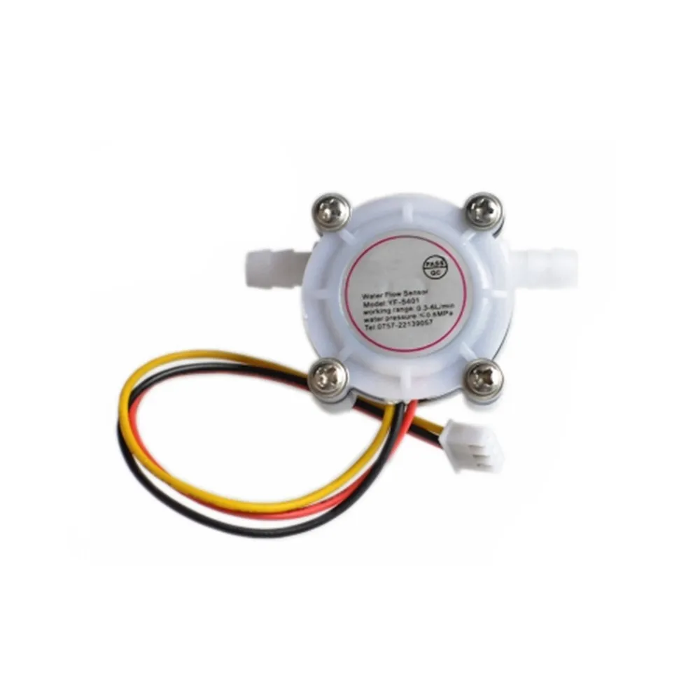 Новые горячие 1 шт. воды кофе Датчик потока переключатель расходомер счетчик 0 3