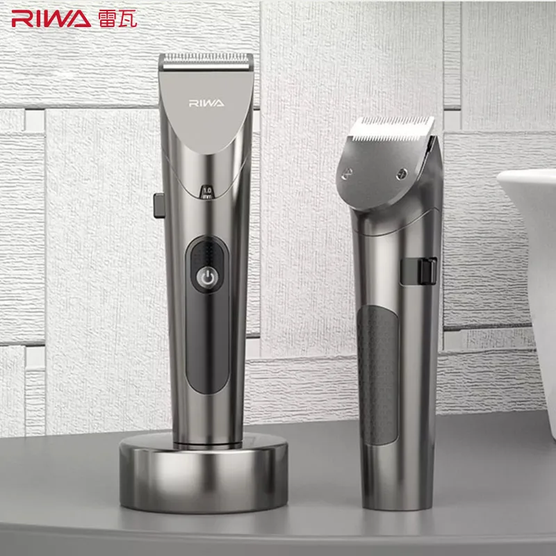 

AIKIN Riwa Professional Hair Clipper Washable Steel Blade Barber Electric Hair Trimmer With LED Rechargeable Trimmer For Men