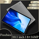 Планшет M40 Pro, 10 дюймов, 12 Гб + 512 ГБ, ANDROID 10,0