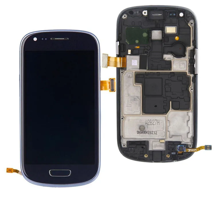 Оригинальный экран для Samsung S3 mini i8190 ЖК-дисплей с рамкой AMOLED SAMSUNG GALAXY Mini i8190N i8195