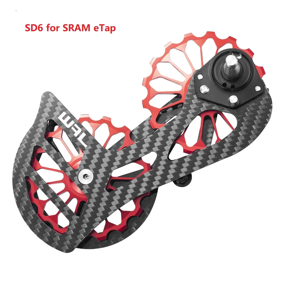 17T велосипед керамический подшипник жокейный шкив колеса SARM карбоновое волокно
