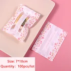 100 шт.лот романтическая розовая матовая Милая кошка с когтями Мыло Печенье нуга упаковочная сумка 4 в 1 Пять кошек мультяшная упаковка для крещения сахара