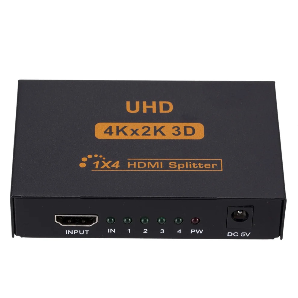 TQQLSS 1 в 4 выхода Full HD 4-портовый концентратор ретранслятор усилитель