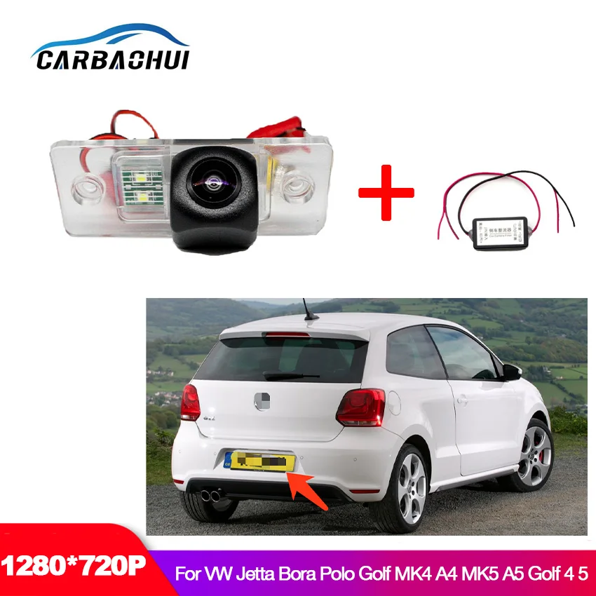 Автомобильная резервная камера заднего вида для Volkswagen VW Jetta Bora Polo Golf MK4 A4 MK5 A5 4 5