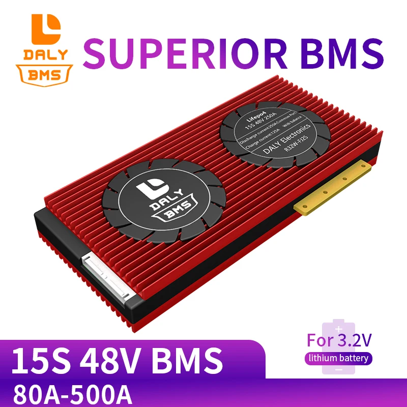082 18650 15С LiFePO4 3.V bms 48v 80A 100A 120A 150A 200A BMS Lifepo4 батарея Защищенный Литий панели солнечных