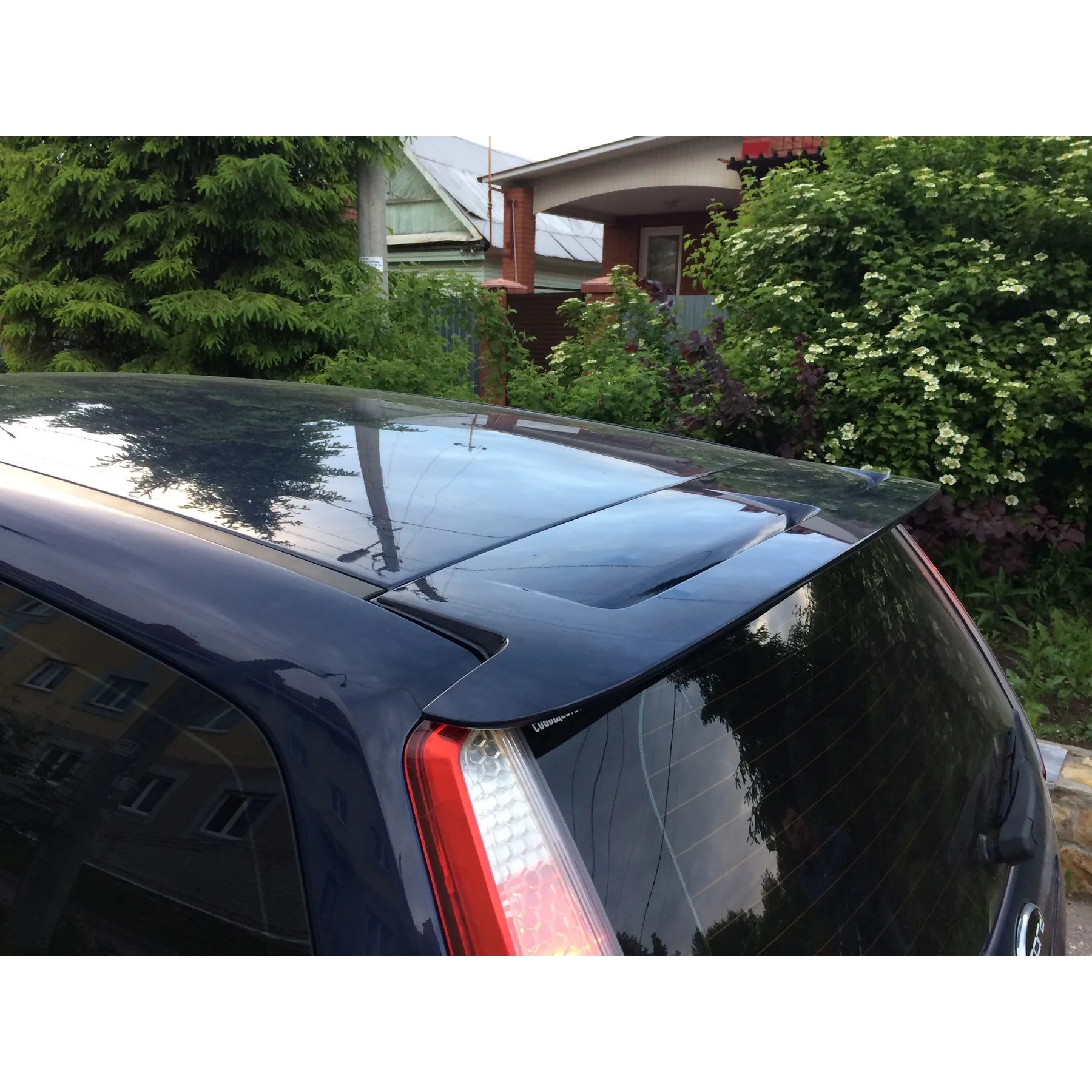 Спойлер хвост форд фокус 2 универсал вагон wagon СТ ST РС RS стеклопластик 2005 2006 2007 2008