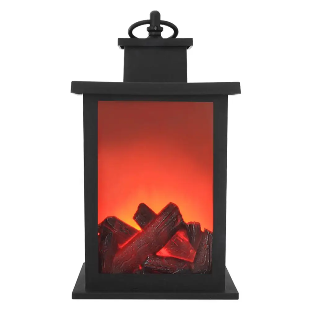 

Charcoal Flame Effect LED Lights Originality Ornament Battery Simulated Fireplace Halloween Xmas Restaurant Outdoor Decoration