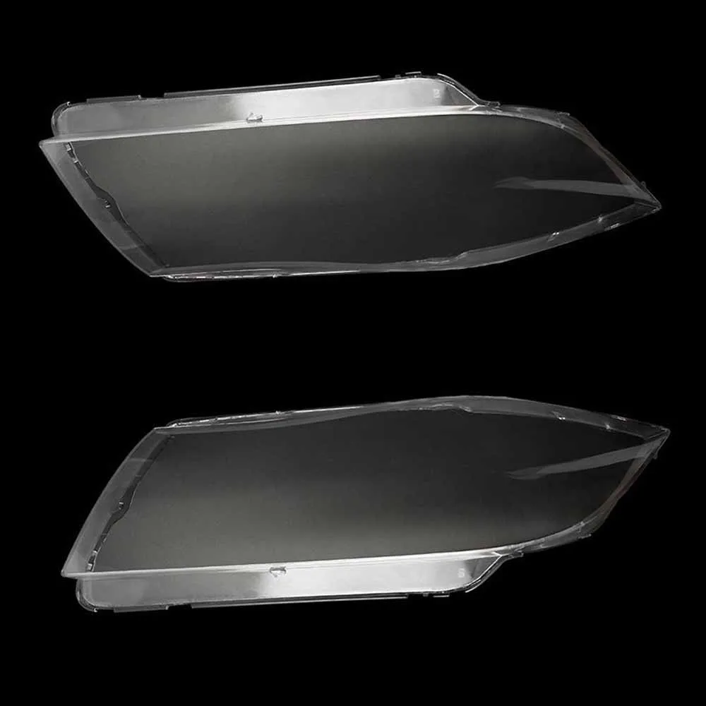 Пара налобных фар из поликарбоната прозрачные Сменные крышки объектива оболочка