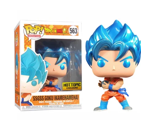 563 FUNKO POP! Dragon Ball Golden Frieza Горячая тема эксклюзивная фигурка игрушки Коллекция Модель игрушки подарок - Цвет: 563
