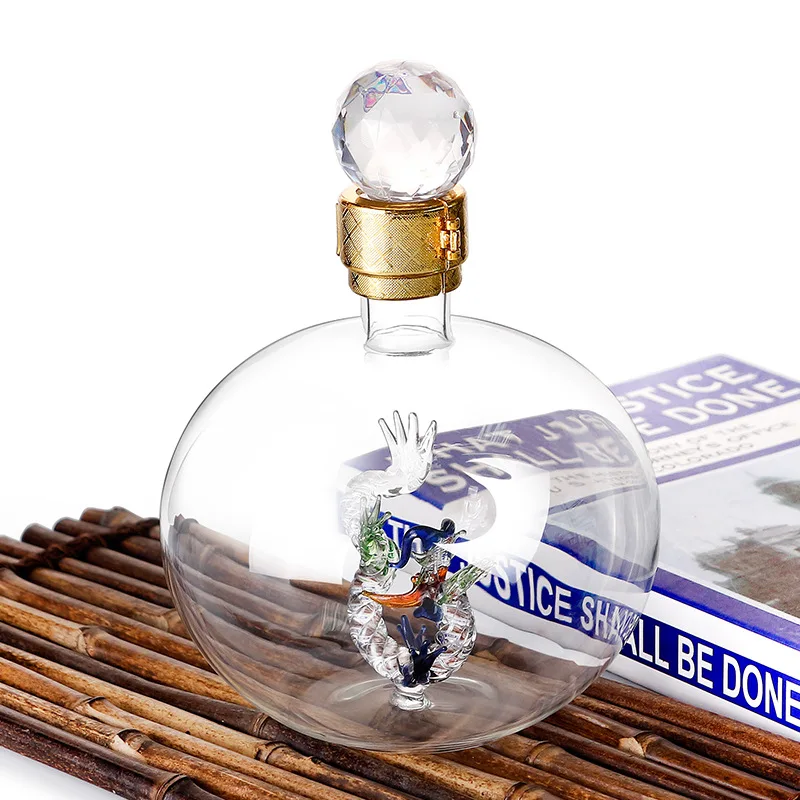 Стакан для воды из пирекс бокал вина в форме высококачественной винной бутылки