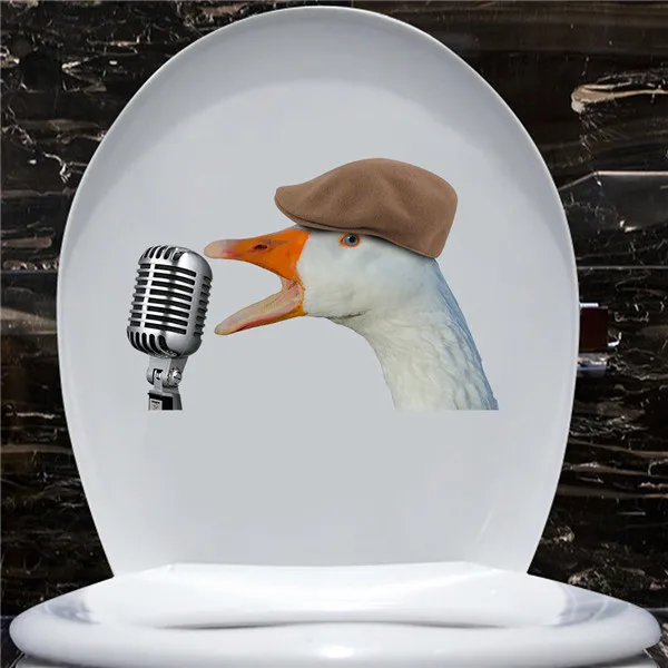 Съемные наклейки на стену 24 г западные тему кофе 3D разбитые ванная комната туалет