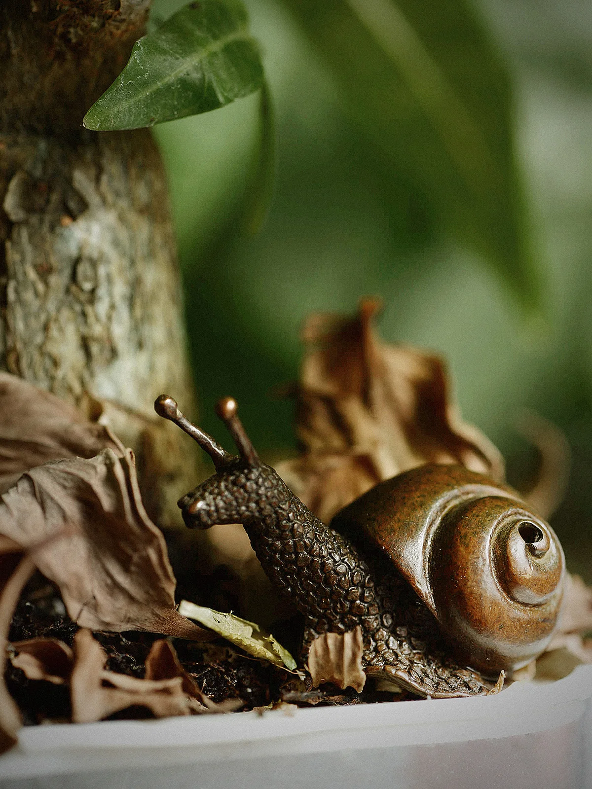 

Handmade Vintage Tea Pet Ceremony Creative Copper Accessories Tea Pet Porcelain Figurine Arredo Casa Home Teaware DH50CC