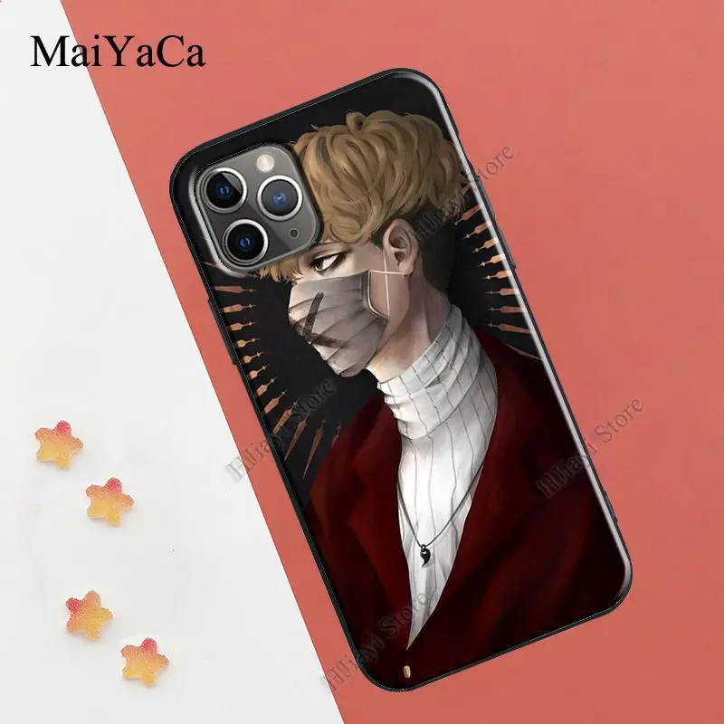 

MaiYaCa Sangwoo Killing Stalking Case For iPhone 12 Pro Max mini 11 Pro Max XS X XR SE 2020 6S 7 8 Plus Cover