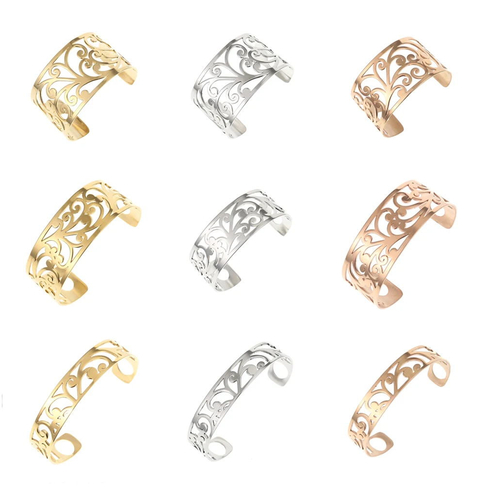 

Legenstar браслет на манжет Femme Цветок Браслет Bijoux люкс ювелирные изделия из нержавеющей стали подходят Реверсивный Кожаный Ремешок любовь ...