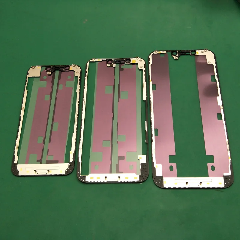 10PCS Bezel Chassis Middle Frame Repair Parts For Apple iPhone 12mini 12 Pro Max 12 Pro LCD Display Screen Front Glass Frame