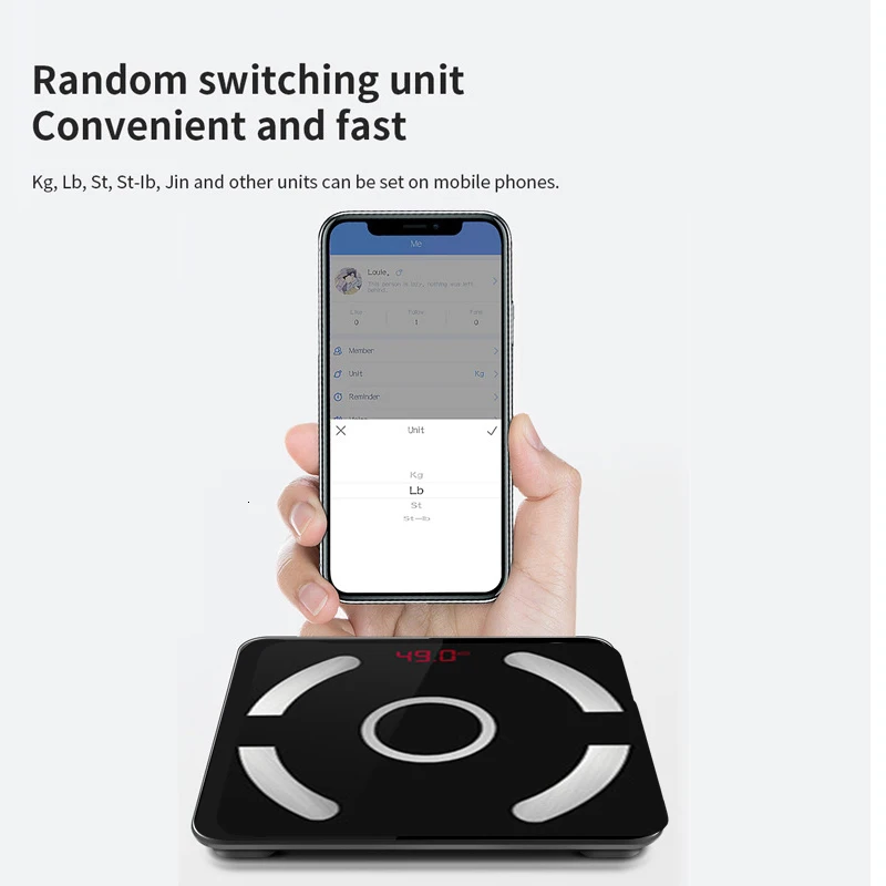 Весы для ванной с Bluetooth, напольные весы, Электронные измерительные весы, Умные Bluetooth SE47100