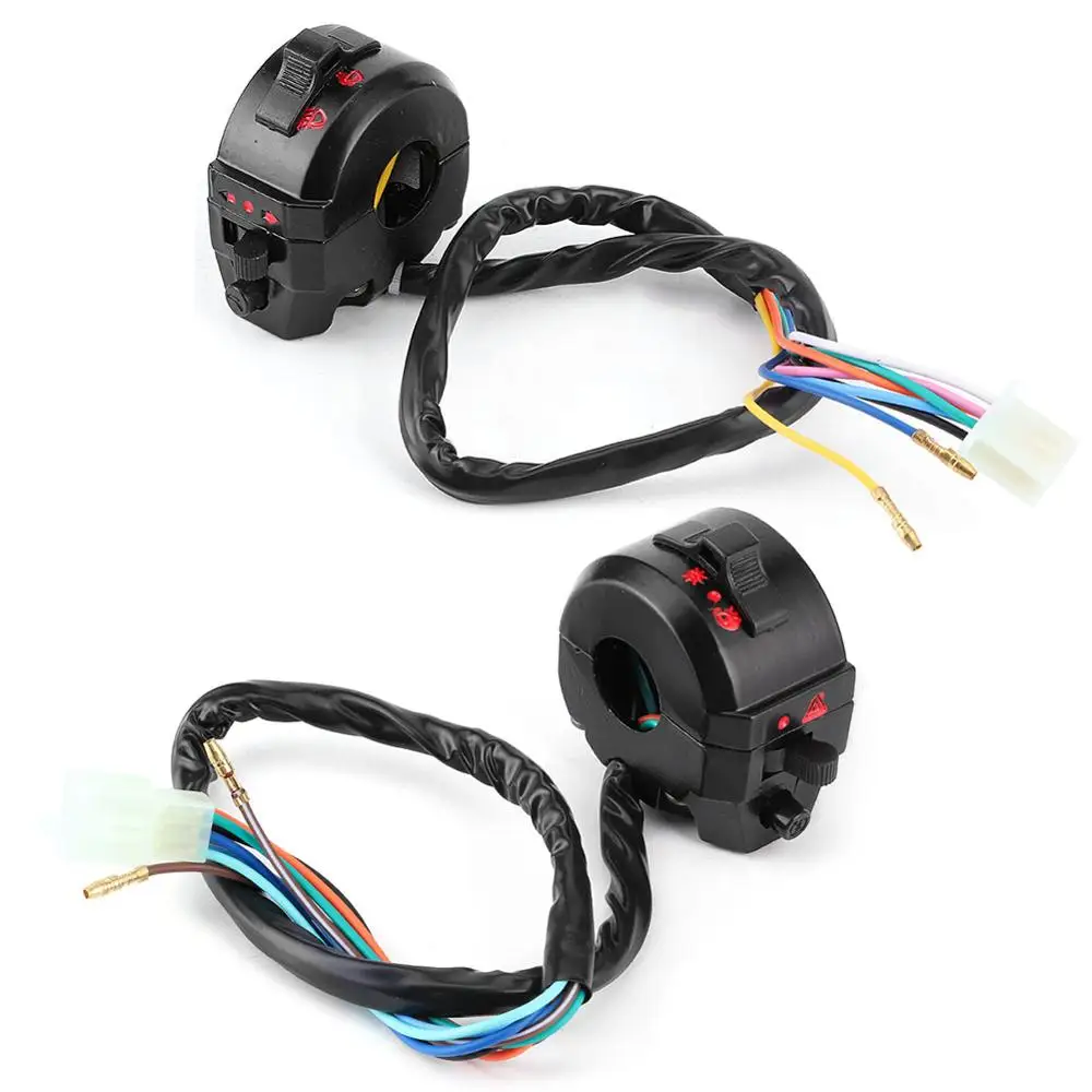 Универсальный мотоциклетный руль переключатель управления мотоцикла рог