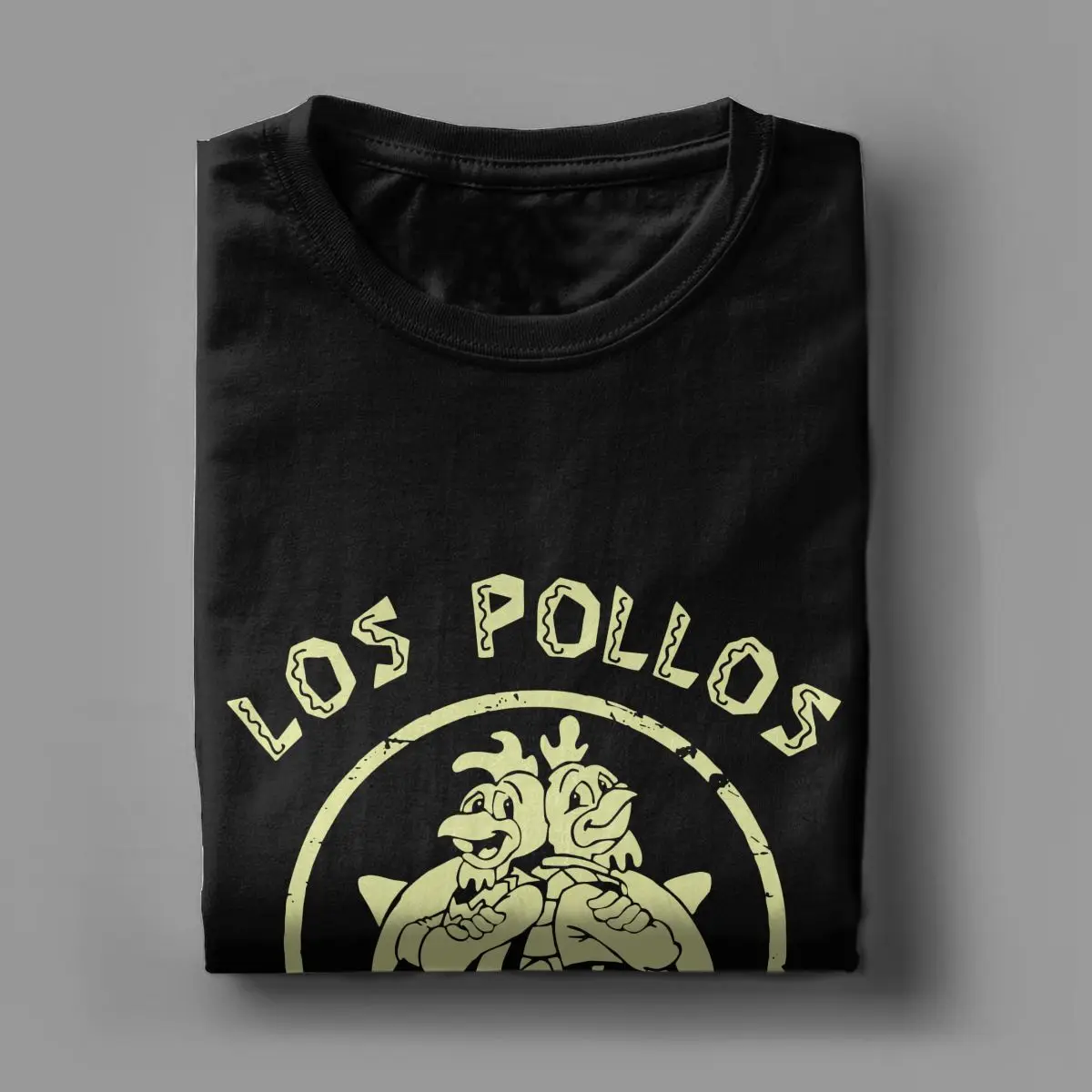 Мужская футболка с коротким рукавом и круглым вырезом из 100% хлопка