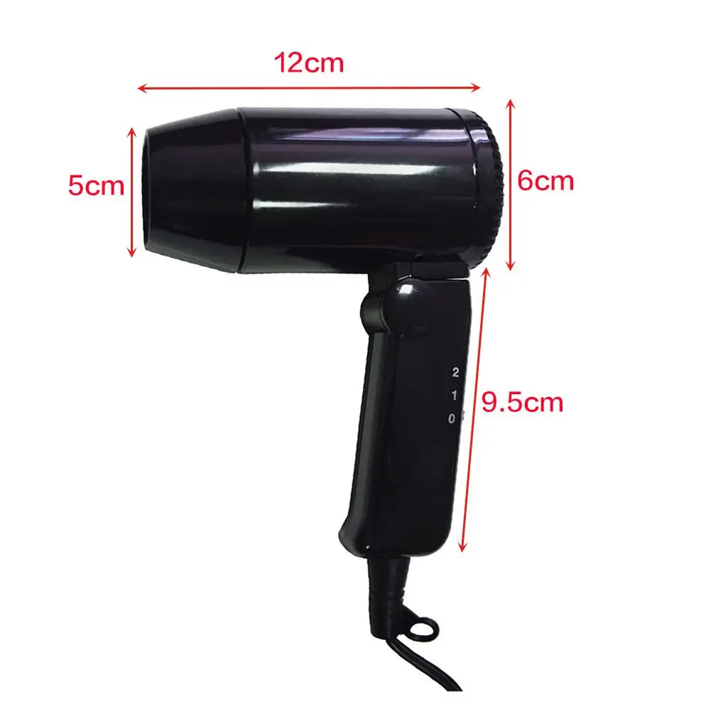 

12V 216W Auto Portable Hair Drier Car-styling Hair Drier Dual-speed Temperature Car Folding Hair Drier Compact Folding Handle