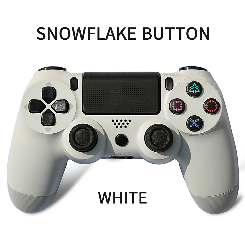 type1 white Bluetooth Беспроводной джойстик для PS4 контроллер подходит для Игровые приставки 4 консоль для Игровые приставки Dualshock 4 геймпад для PS3 консоли геймпад джойстик для gamepad геймпад для пк для PS4 - Цвет: type1 white