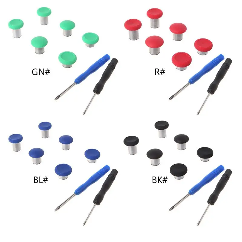 6 шт./компл. захваты для аналоговых стиков с возможностью замены держателя кнопок