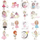 Наклейки для детской комнаты с изображением принцессы, для украшения стен