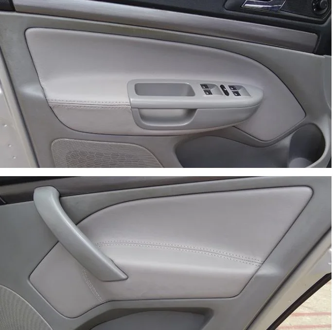 Кожаный защитный чехол для подлокотника автомобильной двери из микрофибры Skoda