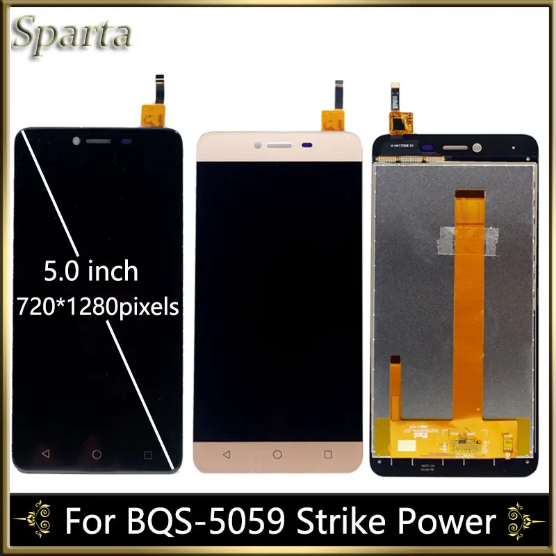 ЖК дисплей с дигитайзером на сенсорный экран для BQ BQS 5059 сменная панель 5059|touch screen