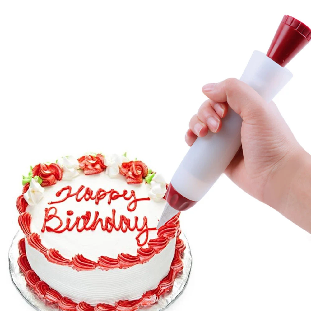 1 шт Силиконовая пищевая ручка шоколадный Декор десерт декораторы ручки