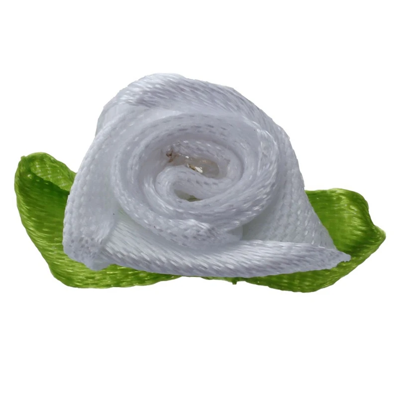 200 шт атласная мини-лента лепесток цветка розы Свадебный декор Аппликации шитье