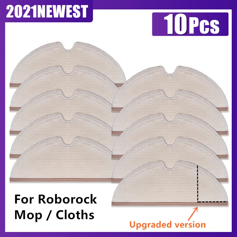 

Mop Cloths Water tank Filter for Roborock S6 S5 MAX S60 S5 S50 S55 E25 E35 Vacuum Cleaner Spare Parts accessories