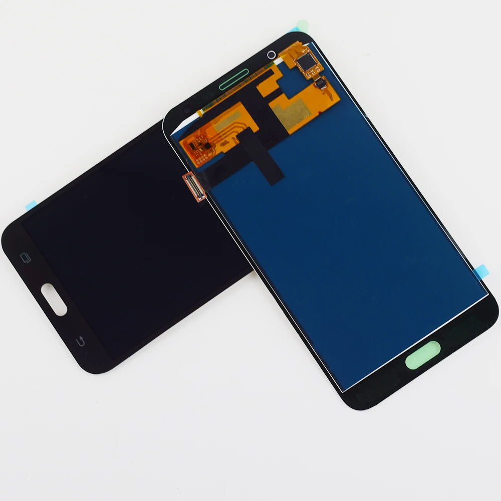 Для samsung Galaxy J7 ЖК-экран j700 SM J700F J700M J700H J700FN DS ЖК-дисплей кодирующий преобразователь сенсорного экрана в сборе рамка
