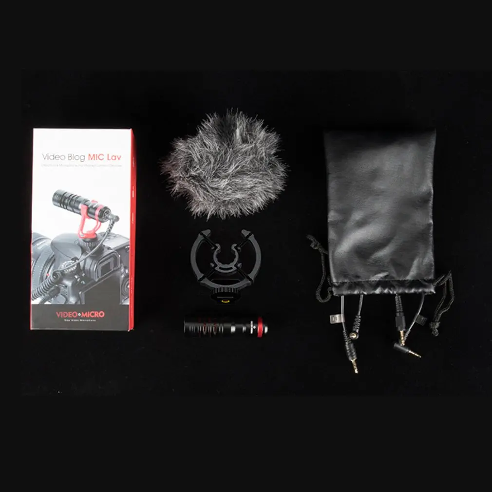 

RE150 3.5 Condenser Recording Microphone Gaming Vocal Vlog Youtube Live Studio Mic for DSLR Camera Smartphone PC Laptop Computer