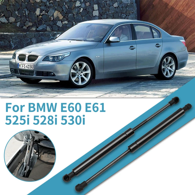 2 шт. Передняя капота подъемная опорная штанга гидравлическая пружина для BMW E60 E61