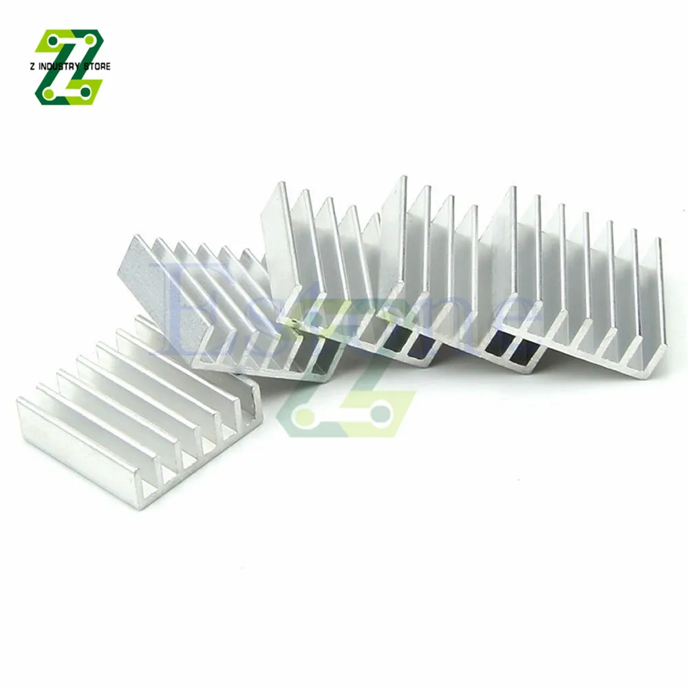 

5PCS Aluminum Heat Sink 20x20x6mm Heatsink Heat Sink Cooling Radiator